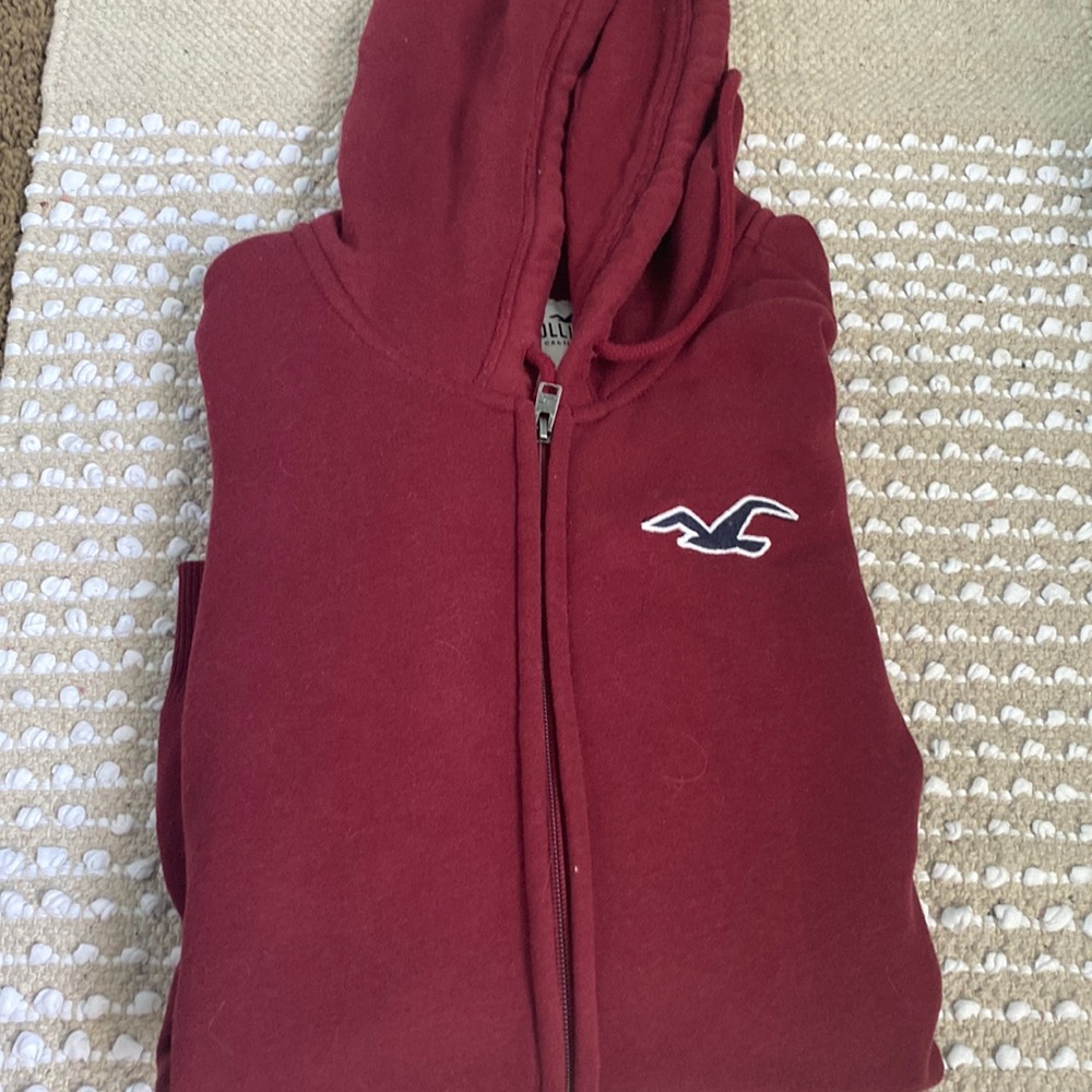 hollister zip up